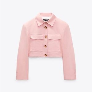 Zara pink suit